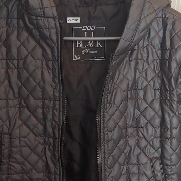 Fall Black Cropped Jacket - Picture 2 of 3